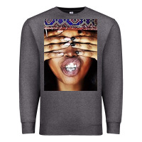 Charcoal Heather erykah badu baduizm 1 Premium Sweatshirt - ArtChic