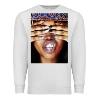 Oatmeal Heather erykah badu baduizm 1 Premium Sweatshirt - ArtChic