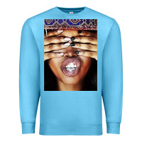 Ocean Blue erykah badu baduizm 1 Premium Sweatshirt - ArtChic