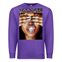 Purple erykah badu baduizm 1 Premium Sweatshirt - ArtChic
