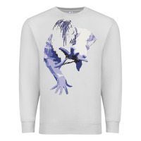 Dove Grey sadako 1 Premium Sweatshirt - ArtChic