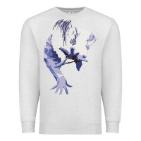Oatmeal Heather sadako 1 Premium Sweatshirt - ArtChic