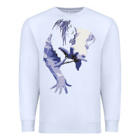 White sadako 1 Premium Sweatshirt - ArtChic