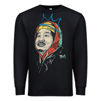 Black animated bobby lee tiger belly Premium Sweatshirt - ArtChic