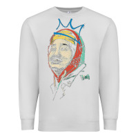 Dove Grey animated bobby lee tiger belly Premium Sweatshirt - ArtChic