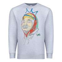 Heather Grey animated bobby lee tiger belly Premium Sweatshirt - ArtChic