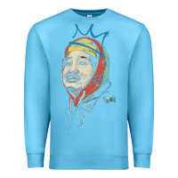 Ocean Blue animated bobby lee tiger belly Premium Sweatshirt - ArtChic