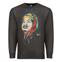 Smoke animated bobby lee tiger belly Premium Sweatshirt - ArtChic