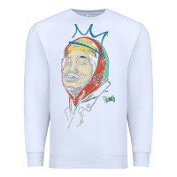White animated bobby lee tiger belly Premium Sweatshirt - ArtChic
