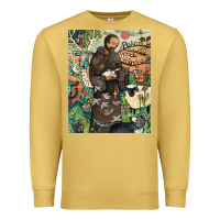 Antique Gold saint francis Premium Sweatshirt - ArtChic