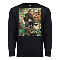 Black saint francis Premium Sweatshirt - ArtChic