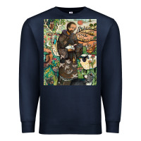 Navy saint francis Premium Sweatshirt - ArtChic