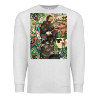 Oatmeal Heather saint francis Premium Sweatshirt - ArtChic