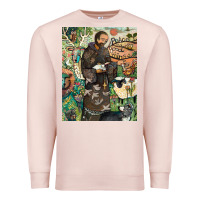 Pale Pink saint francis Premium Sweatshirt - ArtChic