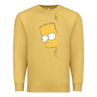 Antique Gold simpsons Premium Sweatshirt - ArtChic