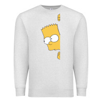 Oatmeal Heather simpsons Premium Sweatshirt - ArtChic