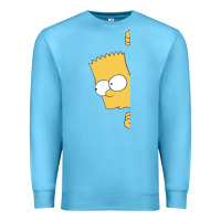 Ocean Blue simpsons Premium Sweatshirt - ArtChic