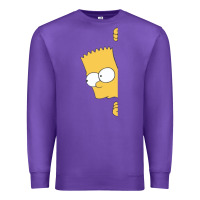 Purple simpsons Premium Sweatshirt - ArtChic