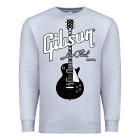 Heather Grey les paul classic guitar classic Premium Sweatshirt - ArtChic