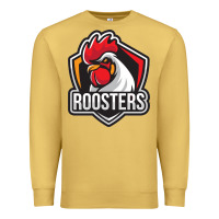Antique Gold rooster art Premium Sweatshirt - ArtChic