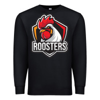 Black rooster art Premium Sweatshirt - ArtChic