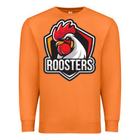 Carrot rooster art Premium Sweatshirt - ArtChic
