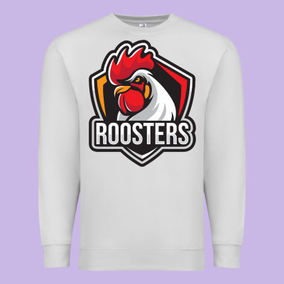 Rooster Art Premium Sweatshirt Designed By Artchic