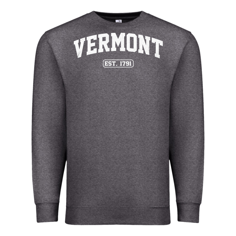 Vermont Vintage State Athletic Style Pullover Hoodie Premium Sweatshirt by ArtChic | Teevron