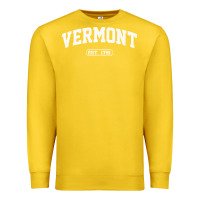 Lemon vermont vintage state athletic style pullover hoodie Premium Sweatshirt - ArtChic