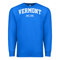 True Royal vermont vintage state athletic style pullover hoodie Premium Sweatshirt - ArtChic