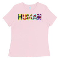 Bubblegum Pink HUMAN Ladies Tee - Bettercallsaul