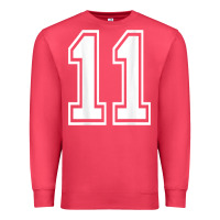 Cardinal number 11 shirt sports player number back of shirt Premium Sweatshirt - ArtChic