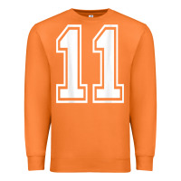 Carrot number 11 shirt sports player number back of shirt Premium Sweatshirt - ArtChic
