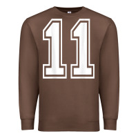 Chestnut number 11 shirt sports player number back of shirt Premium Sweatshirt - ArtChic
