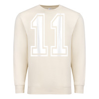 Sandshell number 11 shirt sports player number back of shirt Premium Sweatshirt - ArtChic