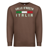 Chestnut valle d'aosta italia italy region typography design Premium Sweatshirt - ArtChic
