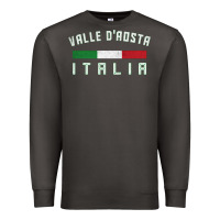 Valle D'aosta Italia Italy Region Typography Design Premium Sweatshirt | Teevron