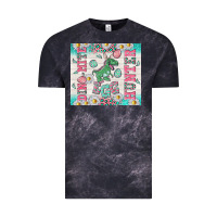 Cloud Black dino mite egg hunter Vintage Tee - TumblerDesignByShophia