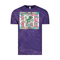 Cloud Purple dino mite egg hunter Vintage Tee - TumblerDesignByShophia
