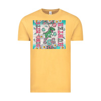 Vintage Mustard dino mite egg hunter Vintage Tee - TumblerDesignByShophia