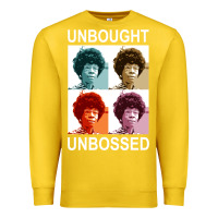 Lemon unbought unbossed shirley chisholm retro vintage gift long sleeve t sh Premium Sweatshirt - ArtChic