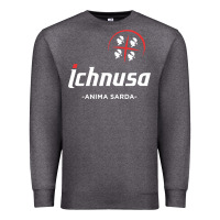 Charcoal Heather ichnusa Premium Sweatshirt - ArtChic