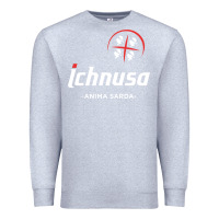 Heather Grey ichnusa Premium Sweatshirt - ArtChic