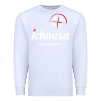 White ichnusa Premium Sweatshirt - ArtChic