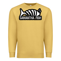 Antique Gold SAMANTHA FISH MUSIC ARTWORK Essential Premium Sweatshirt - ArtChic