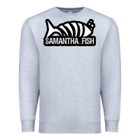 Heather Grey SAMANTHA FISH MUSIC ARTWORK Essential Premium Sweatshirt - ArtChic