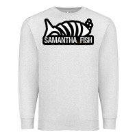 Oatmeal Heather SAMANTHA FISH MUSIC ARTWORK Essential Premium Sweatshirt - ArtChic