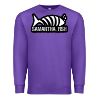 Purple SAMANTHA FISH MUSIC ARTWORK Essential Premium Sweatshirt - ArtChic
