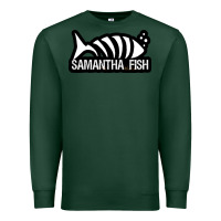 Sports Green SAMANTHA FISH MUSIC ARTWORK Essential Premium Sweatshirt - ArtChic