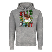 Cloud Rock ho ho howdy santa Vintage Hoodie - CowGirlArtShop
